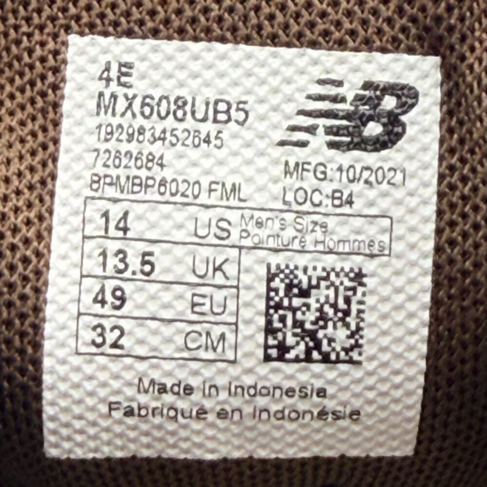 New Balance 608v5 'Chocolate Brown' - Picture 11 of 13